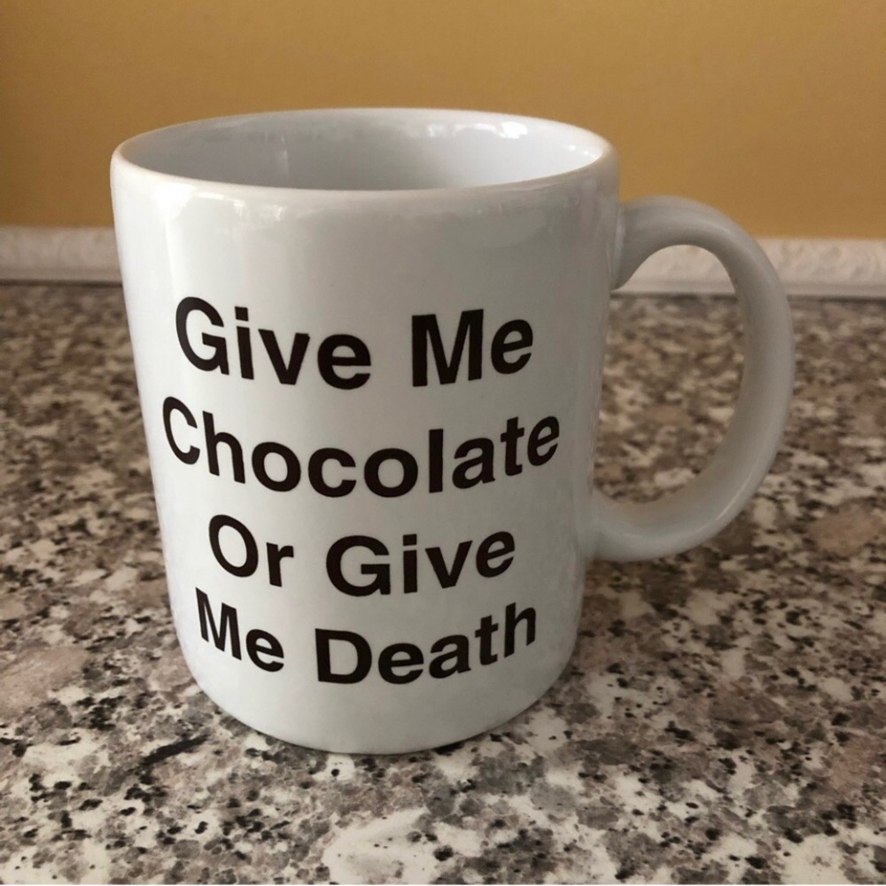 Mug chocolate coffee funny Savannah Candy Kitchen Georgia souvenir Vintage 90s